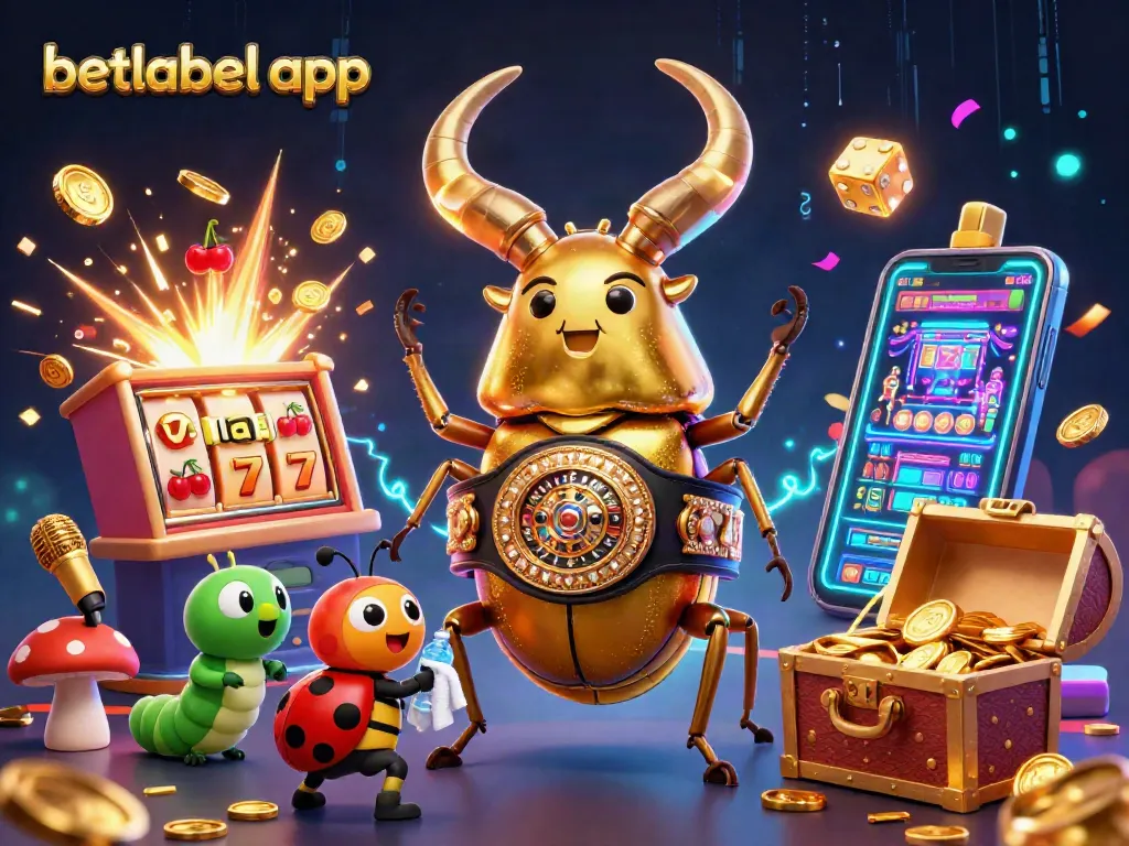 Engage with the betlabel app's thrilling betting experience, featuring a dynamic 3D casino scene.